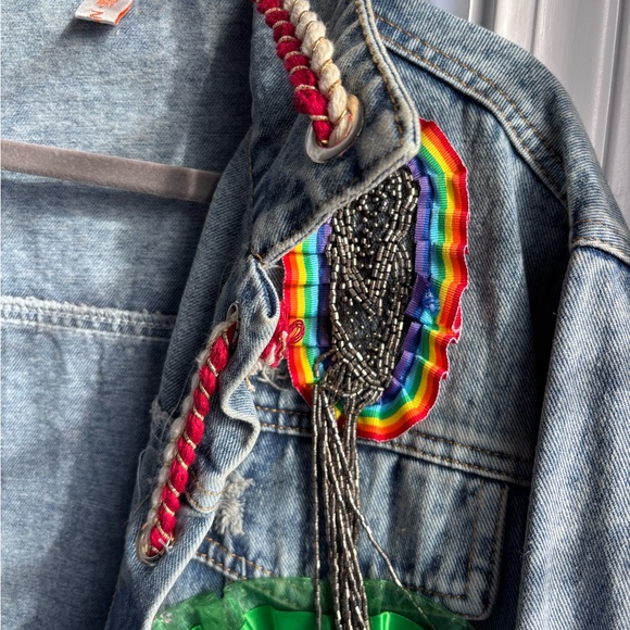 Eclectic denim/jean jacket - Picture 5 of 5